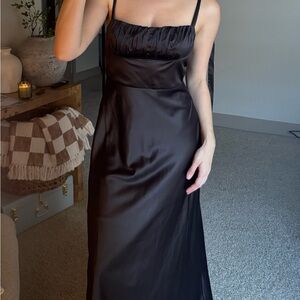 Elegant Black Maxi Dress